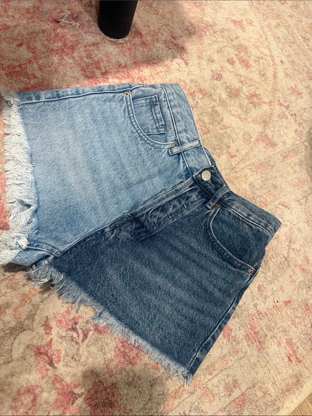Two-Tone denim PacSun jean shorts